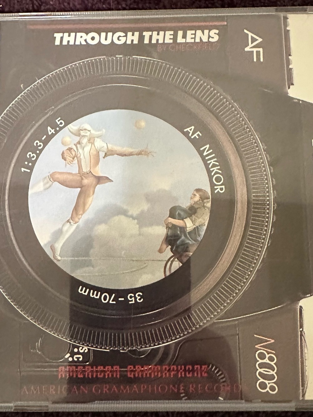 Through The Lens CD 11 tracks 
Vintage Rare 1988 Nikon
